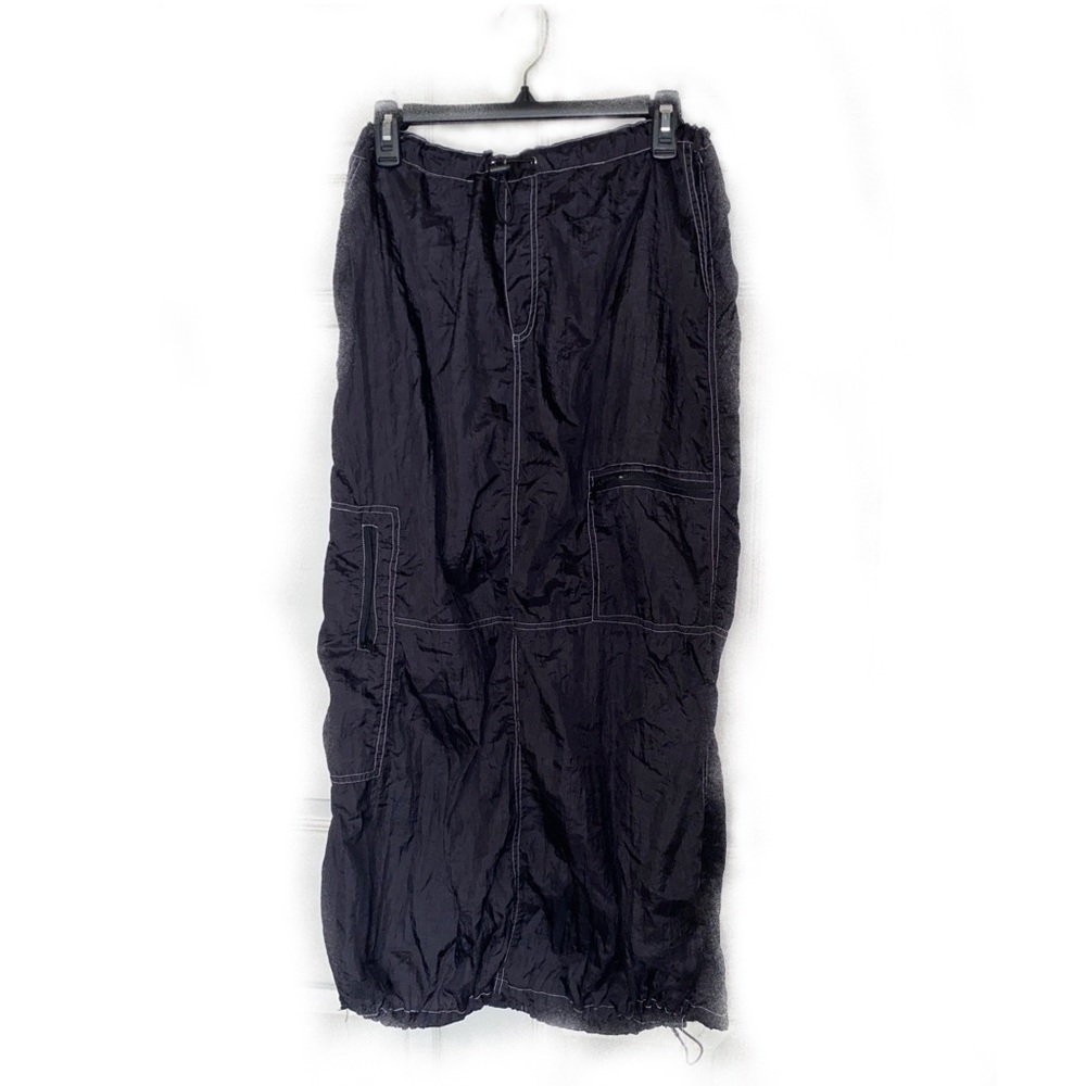 MOTELROCKS MASAO PARACHUTE SKIRT [MAXI]